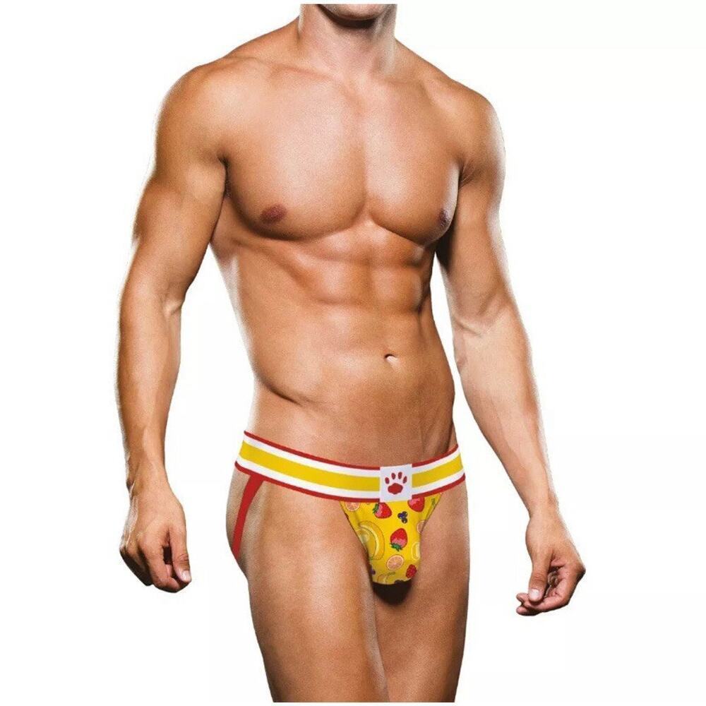 🦋B2G1🦋PROWLER Men’s FRUITS Pattern Print Jock Strap Underwear Exposed Open Back